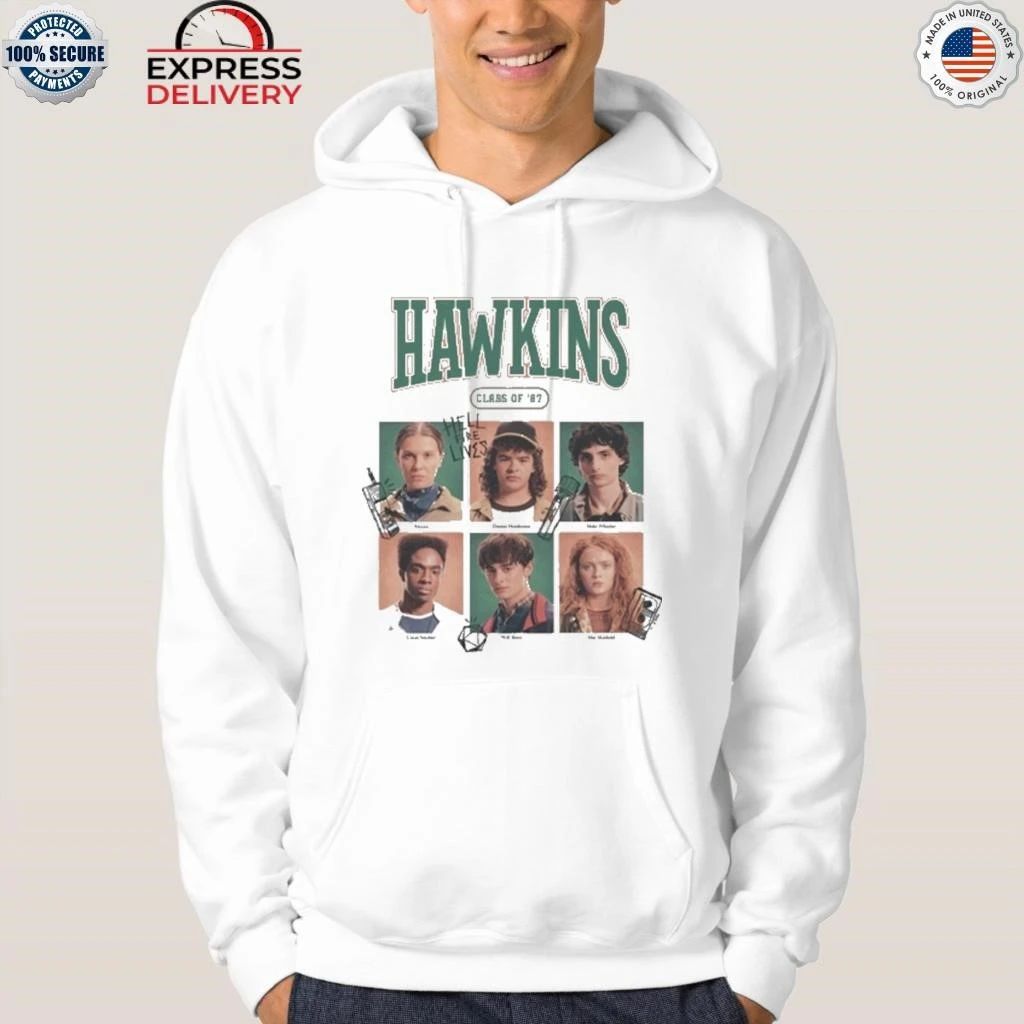 Stranger Thing Hawkins Class Of 87 Shirt