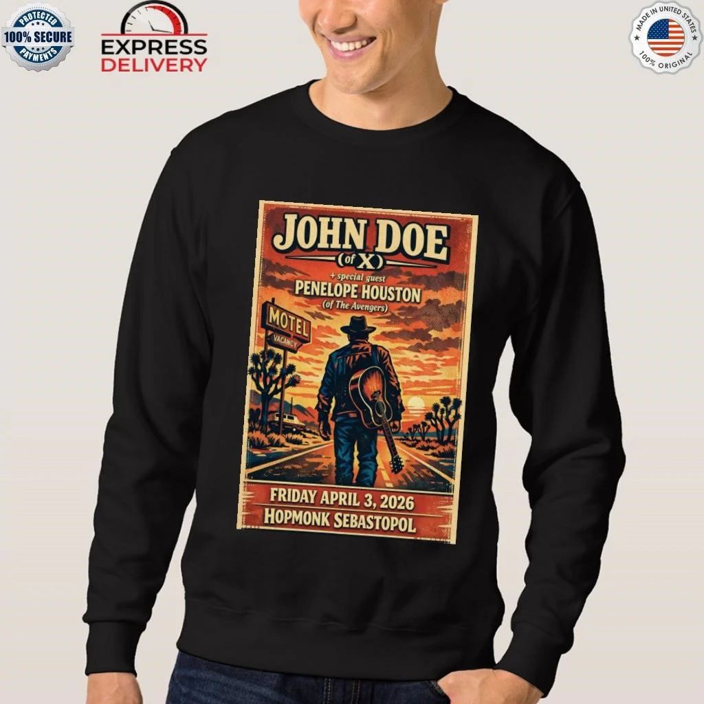 John Doe 4 3 2026 Sebastopol CA Shirt