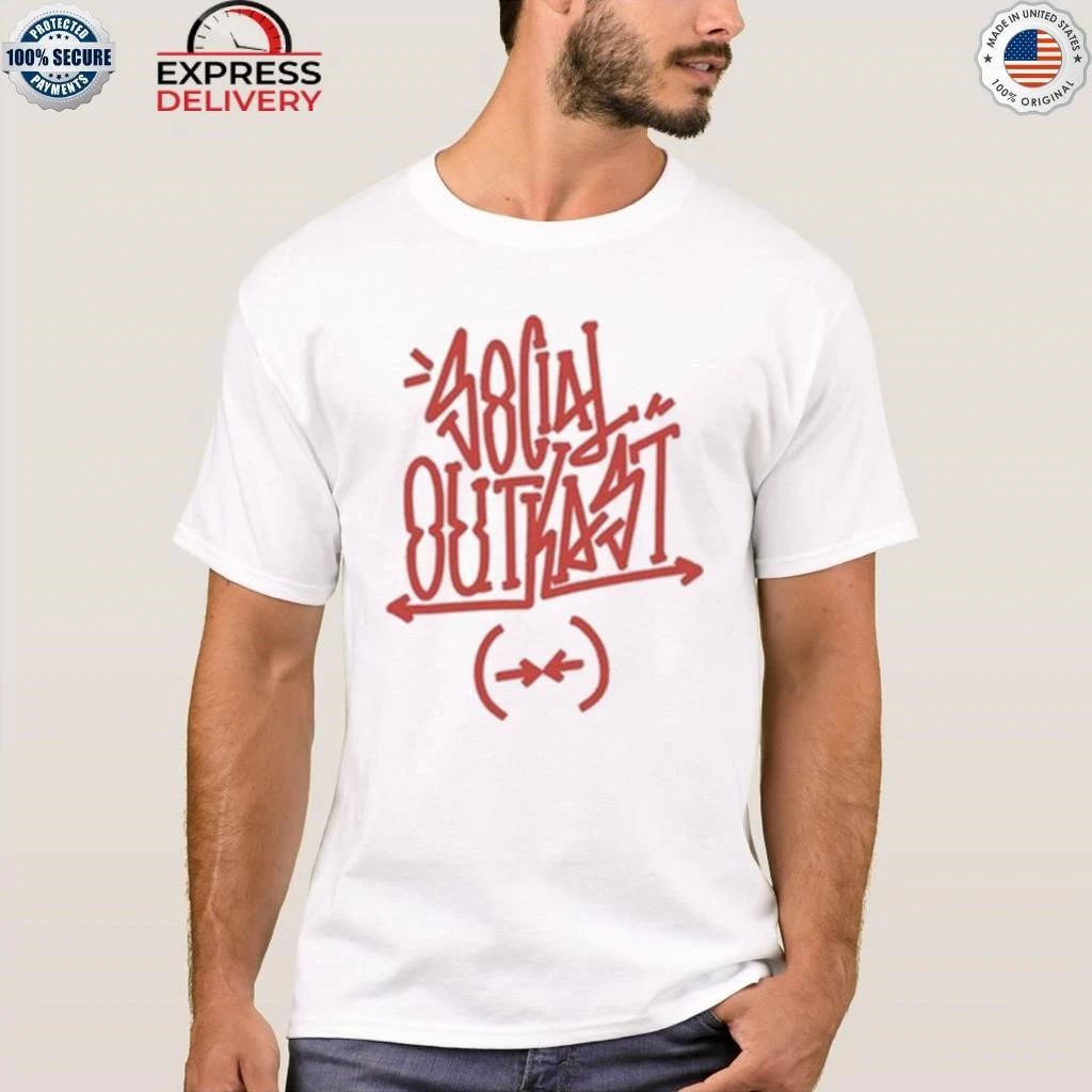 Brotherakia Social Outkast Red Tag Shirt