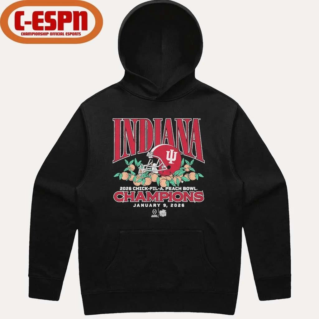 Indiana Football CFP Peach Bowl Champions Shirt