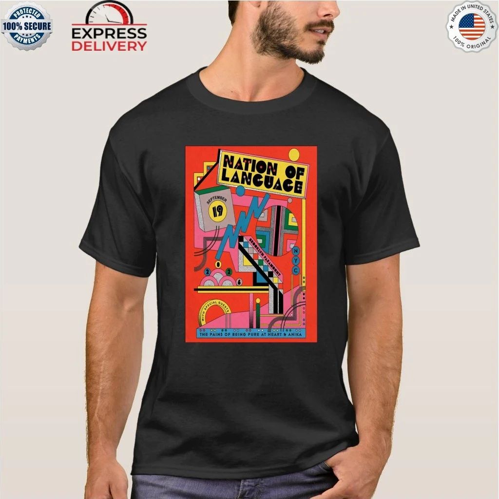 Nation Of Language Brooklyn New York 9 19 2026 Shirt