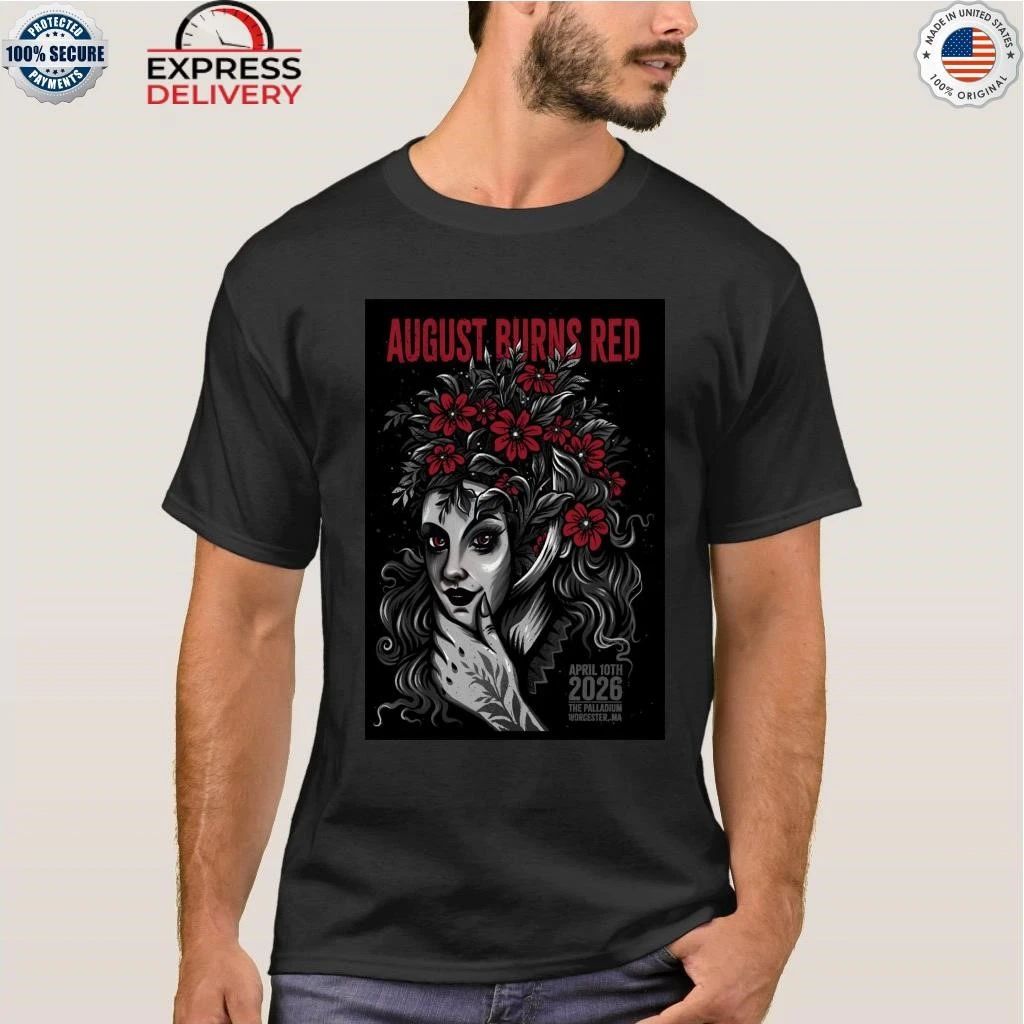 August Burns Red Palladium in Worcester MA Apr 10 2026 Shirt