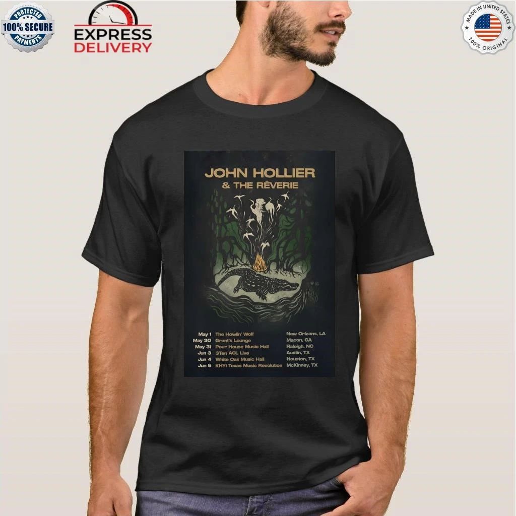 John Hollier & the Rêverie Tour 2026 Shirt