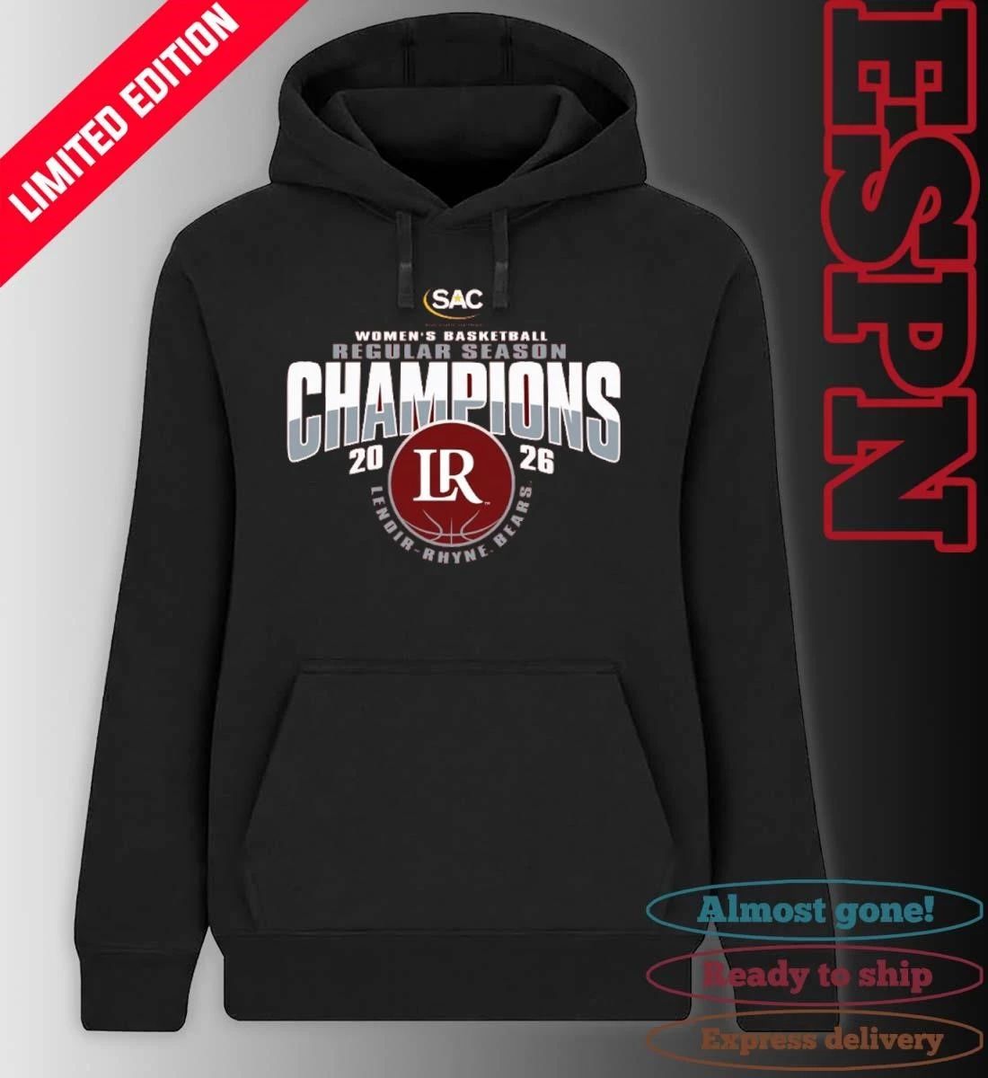 Lenoir-Rhyne University Women’s Basketball 2026 Regular Season Champions T-Shirt