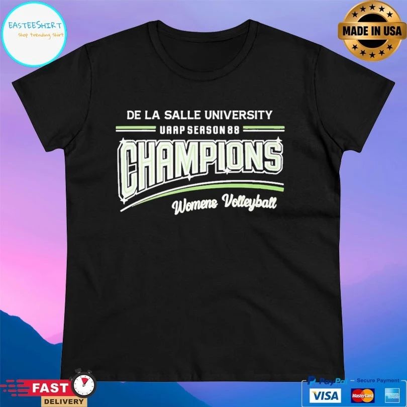 De La Salle University Uaap Season 88 Champions Women’s Volleyball 2026 T-shirt