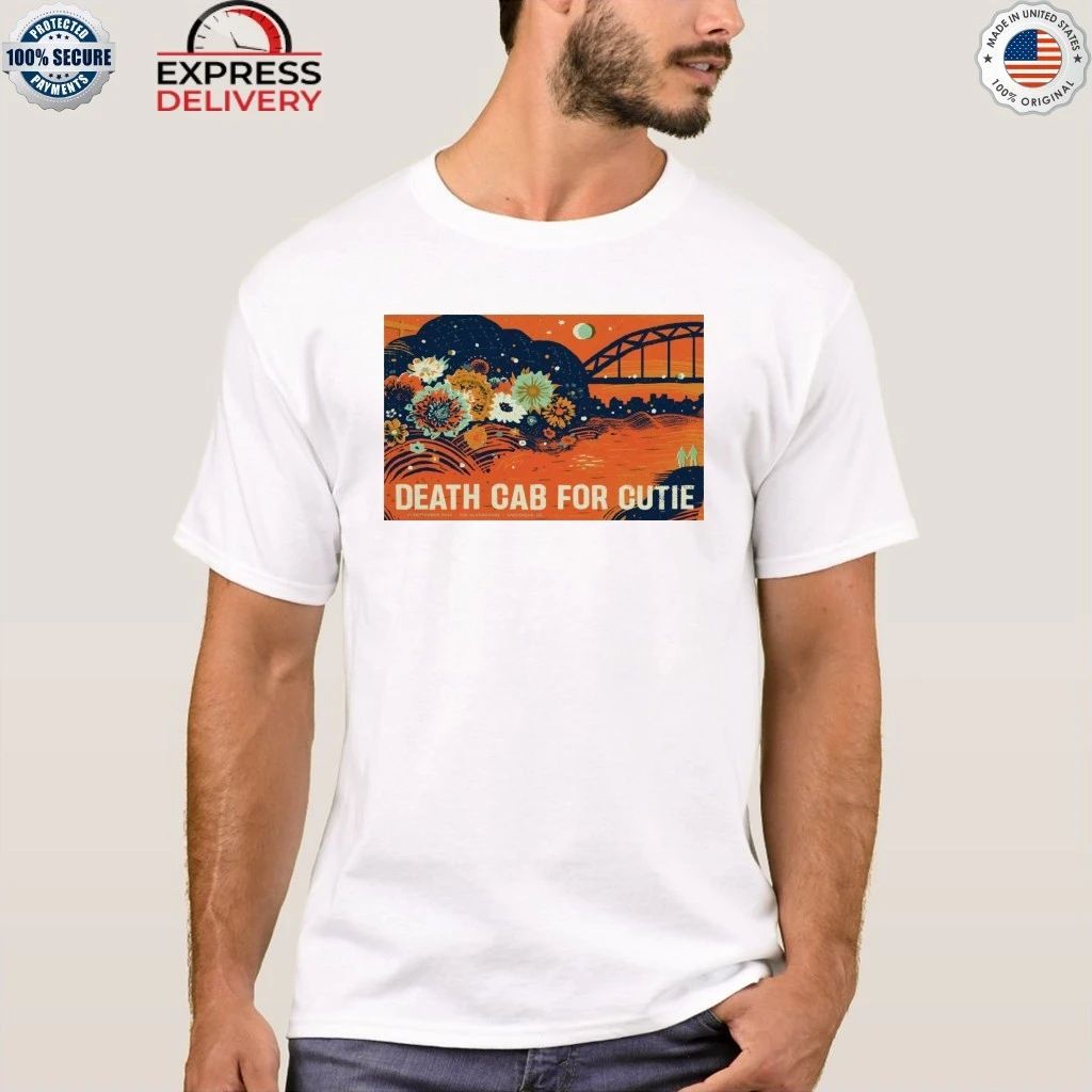 Death Cab For Cutie Sept 21 2026 The Glasshouse In Gateshead UK Shirt
