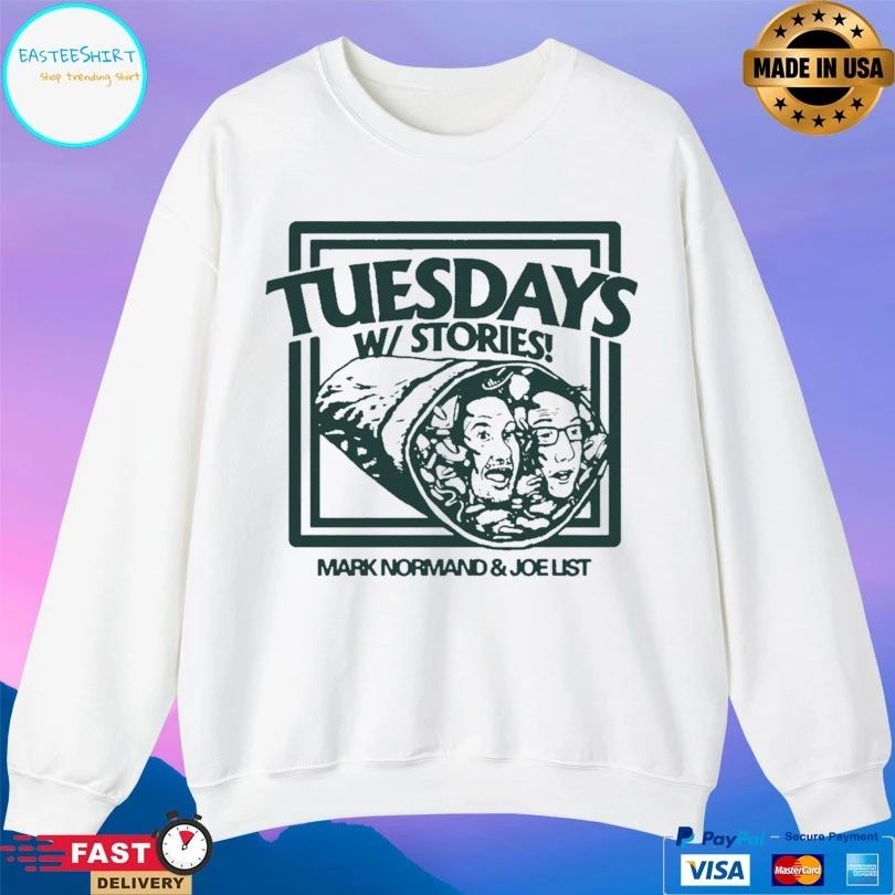 Tuesdays With Stories Mark Normand And Joe List T-shirt