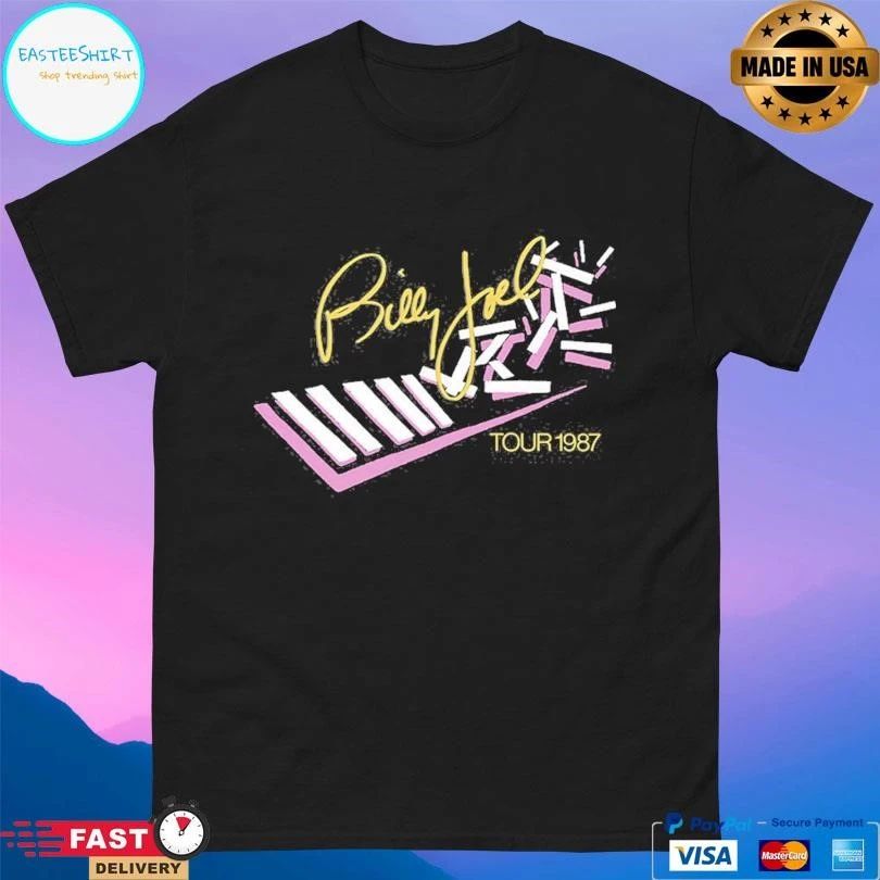 Billy Joel Tour 1987 T-shirts