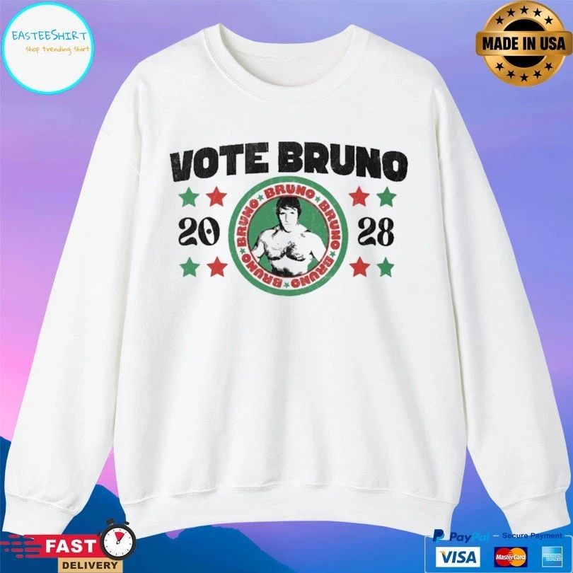 Vote Bruno 2028 Logo Bruno T-shirts