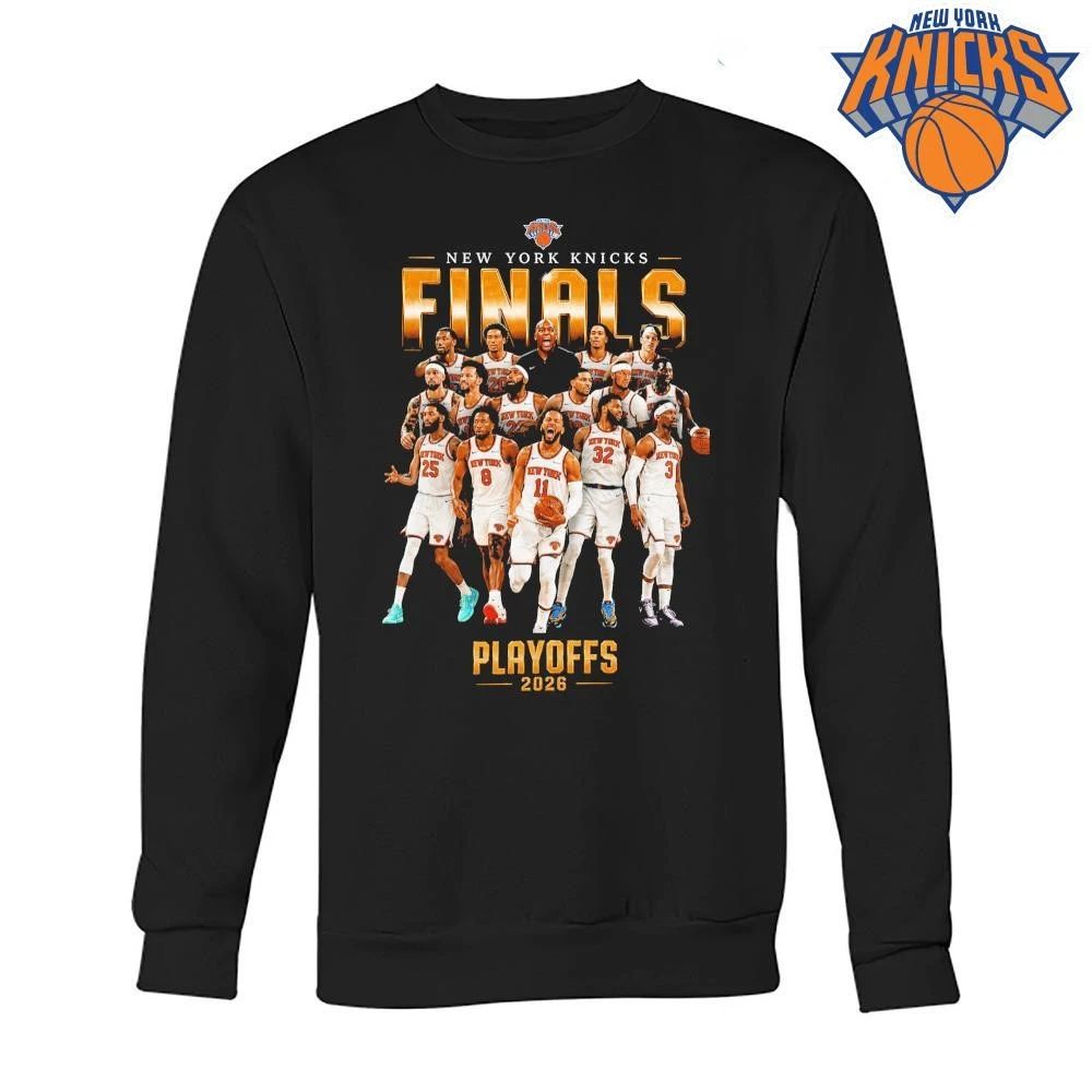 New York Knicks Finals Playoffs 2026 Team Roster Jalen Brunson Karl Anthony Towns Basketball NBA Finals 2026 shirt