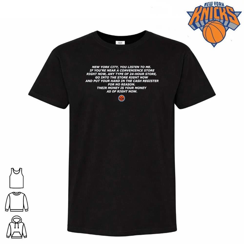 New York Knicks Fan Funny Quote Iconic Meme Design NBA Finals 2026 Shirt