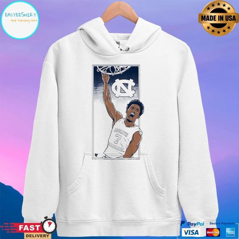 North Carolina Tar Heels Men’s Basketball Seth Trimble Signature Slam T-shirts