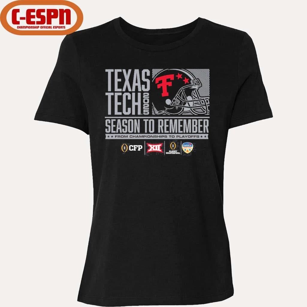 Texas Tech 2025 Football Season To Remember T-Shirt