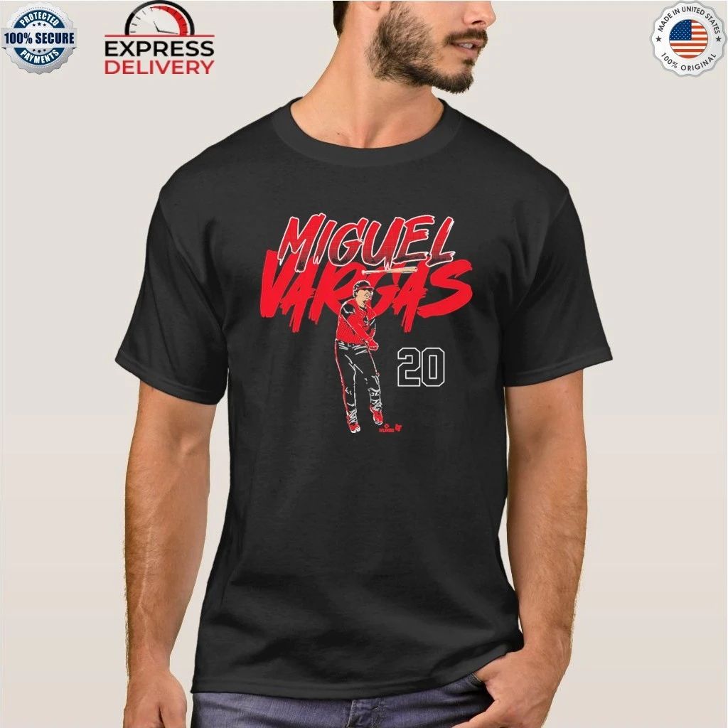 Miguel Vargas Slugger Swing Number Shirt