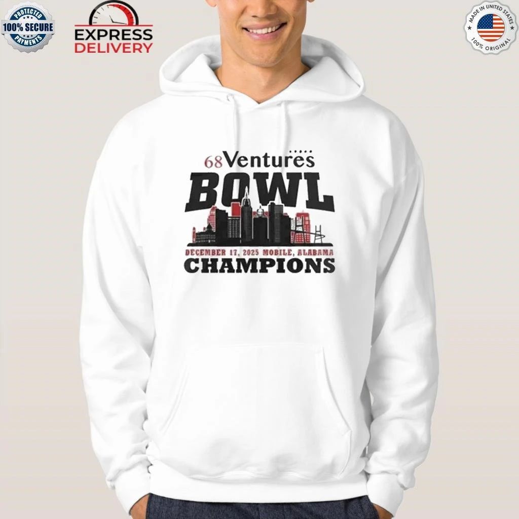 Delaware Fightin Blue Hens 68 Ventures Bowl Bowl Champions Shirt