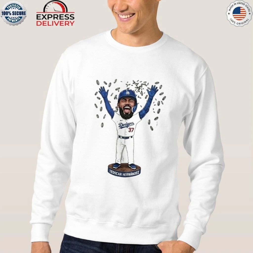 Teoscar Hernandez Dodgers City Connect Shirt