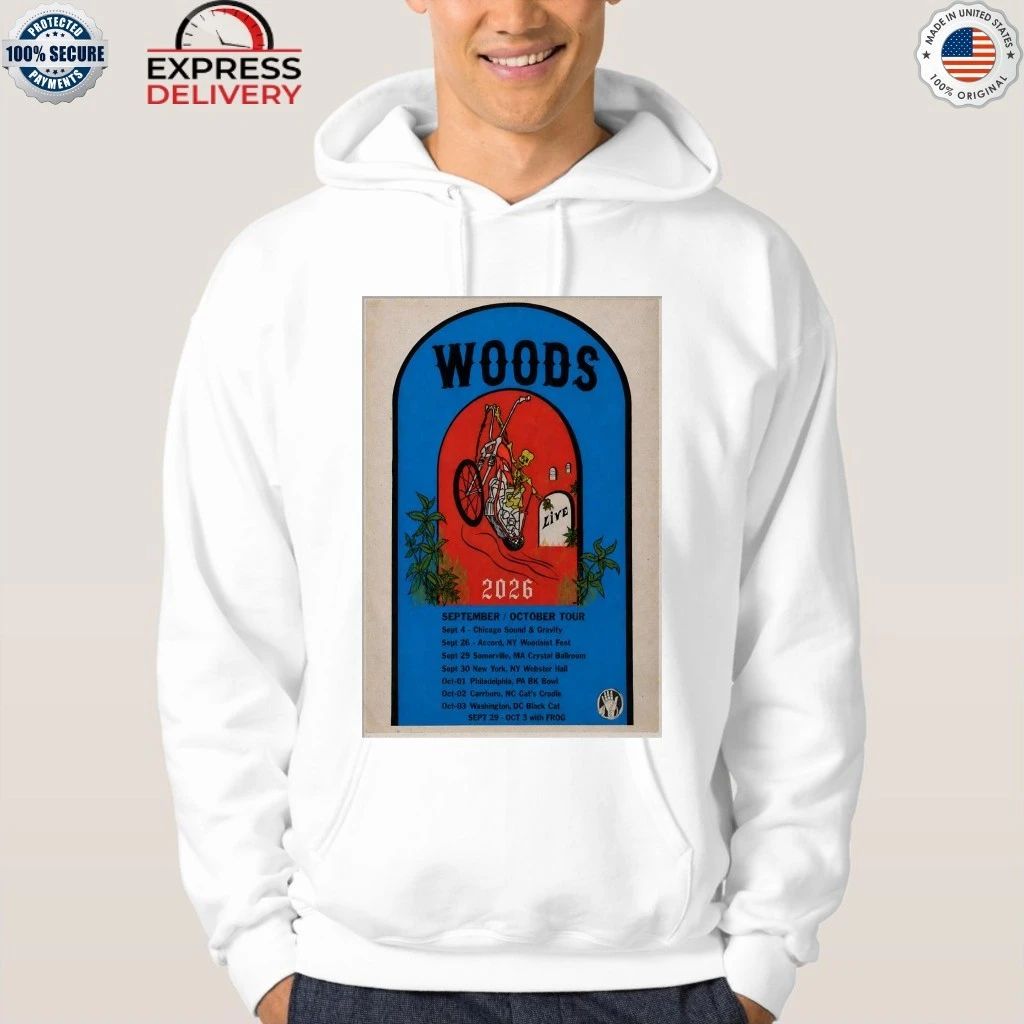 WOODS Sept And Oct 2026 Tour Shirt