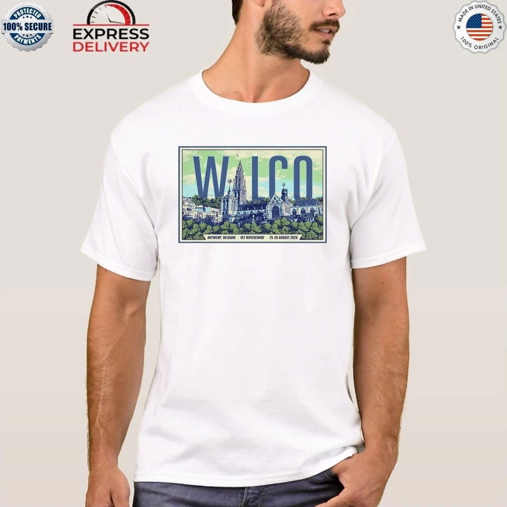 Wilco Antwerp Belgium, August 25-26 2026 Shirt