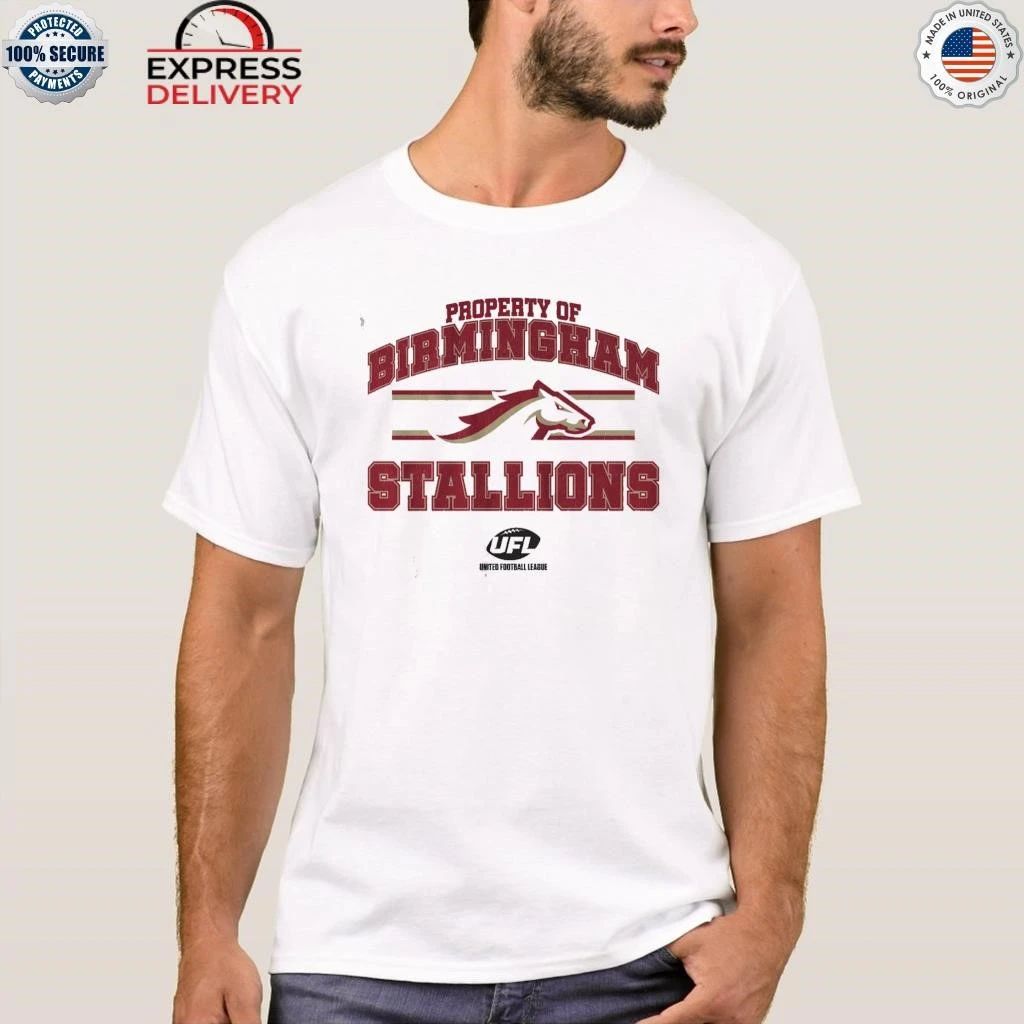 Property of Birmingham Stallions Shirt