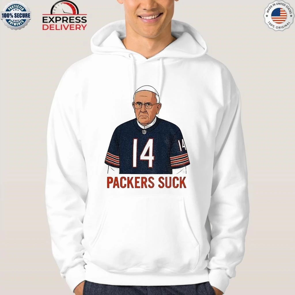 Bears Pope Packers Suck Shirt
