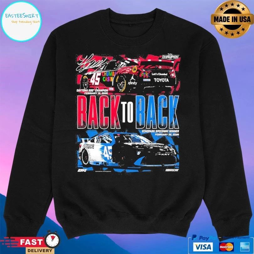 Daytona 500 Champion February 15 2026 Back To Back Echopark Speedway Winner February 22 2026 T-shirts