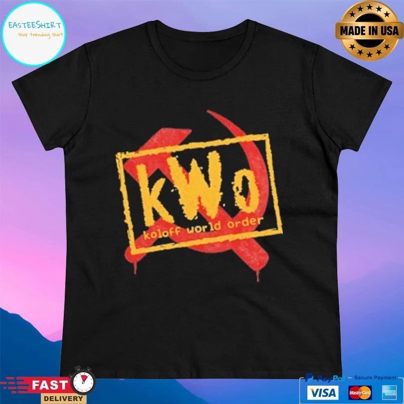 Kwo Koloff World Order T-shirts