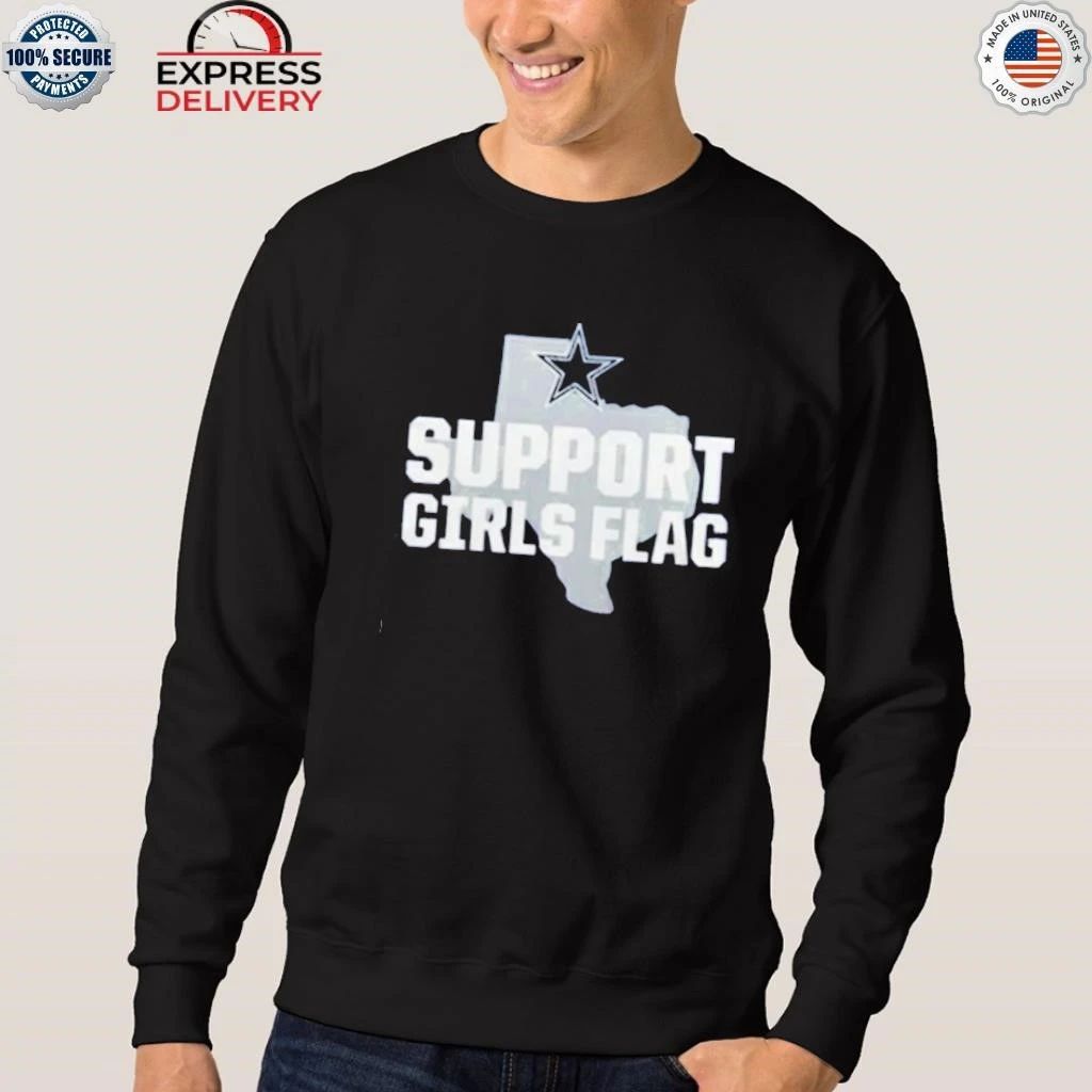 Cowboys Support Girls Flag 2025 Shirt