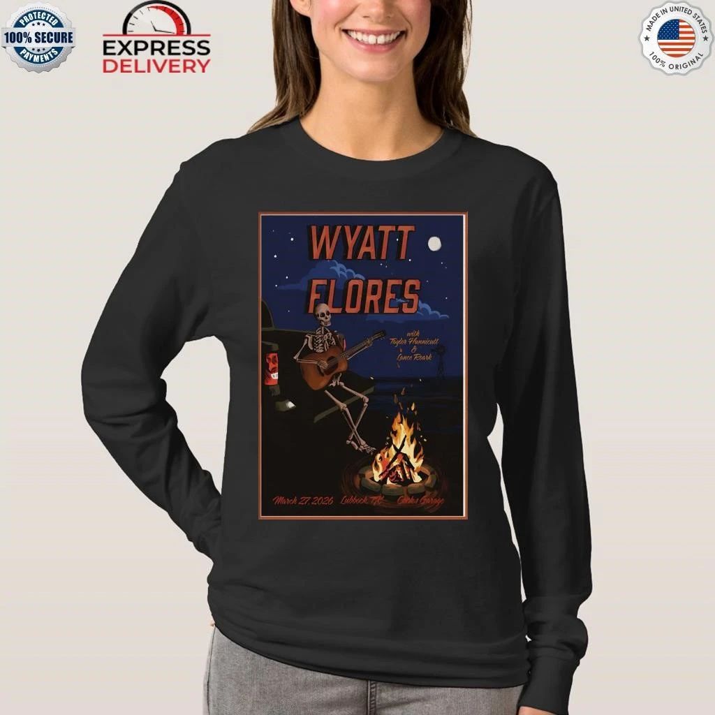 Wyatt Flores Cook’s Garage In Lubbock TX Mar 27 2026 Shirt