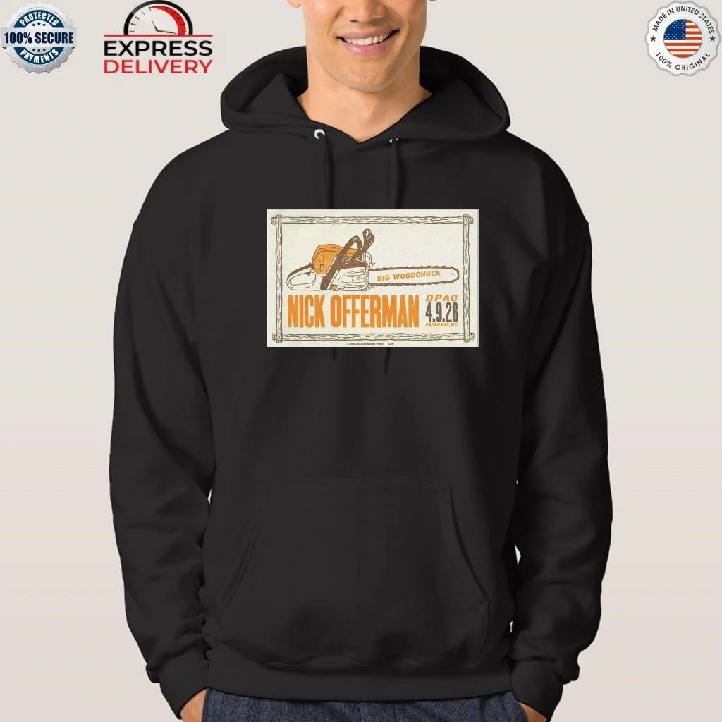 Nick Offerman at the DPAC in Durham, NC for Apr 09, 2026 Shirt