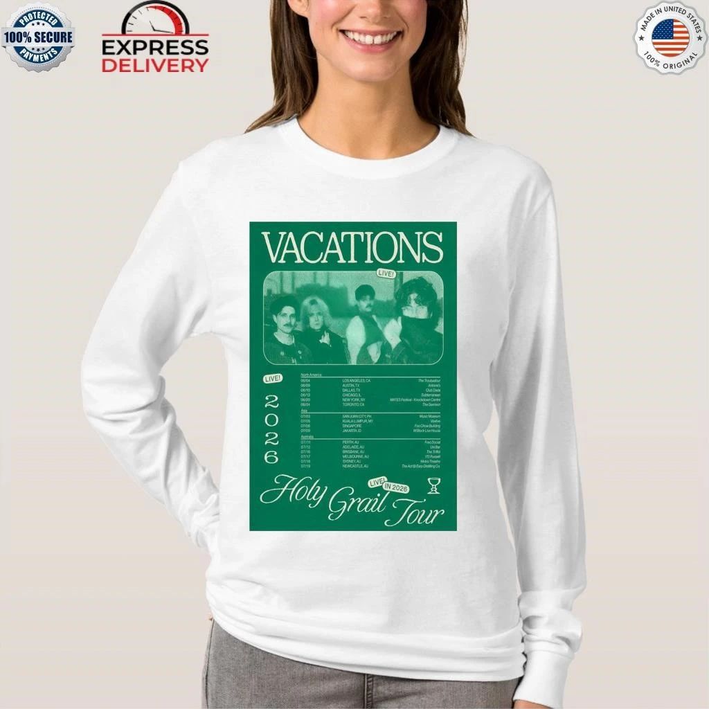 VACATIONS Holy Grail Tour 2026 Shirt