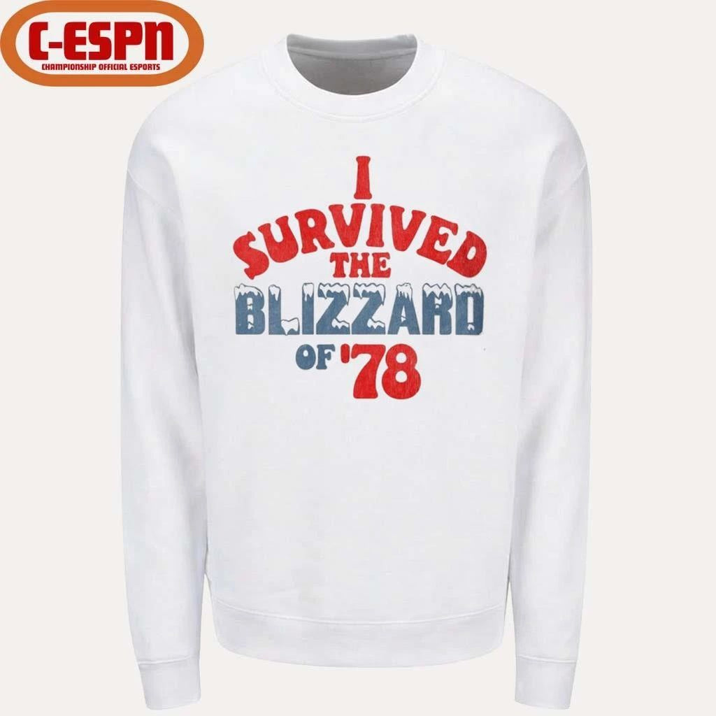 I Survived the the Blizzard of ’78 shirt