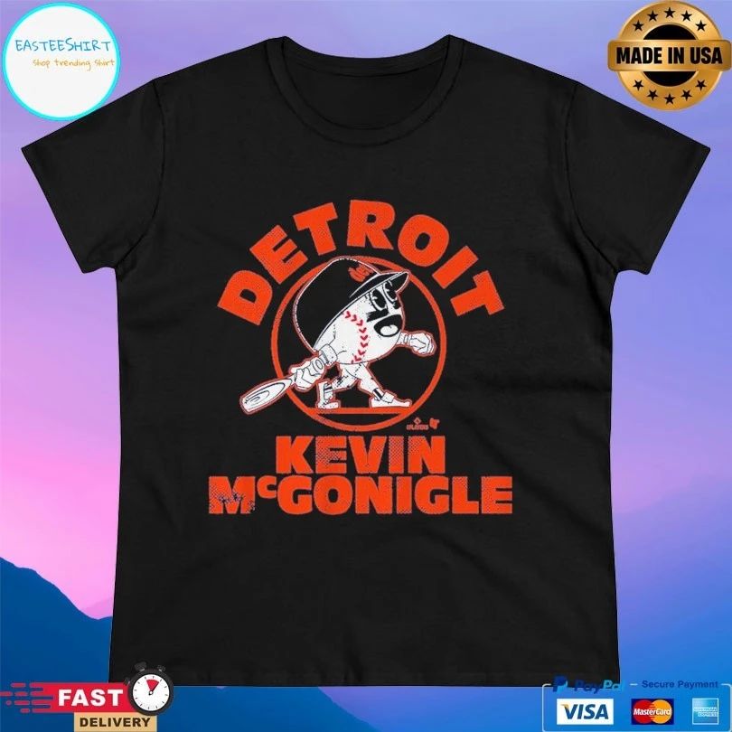 Detroit Tigers Kevin McGonigle Baseball Buddies T-shirts