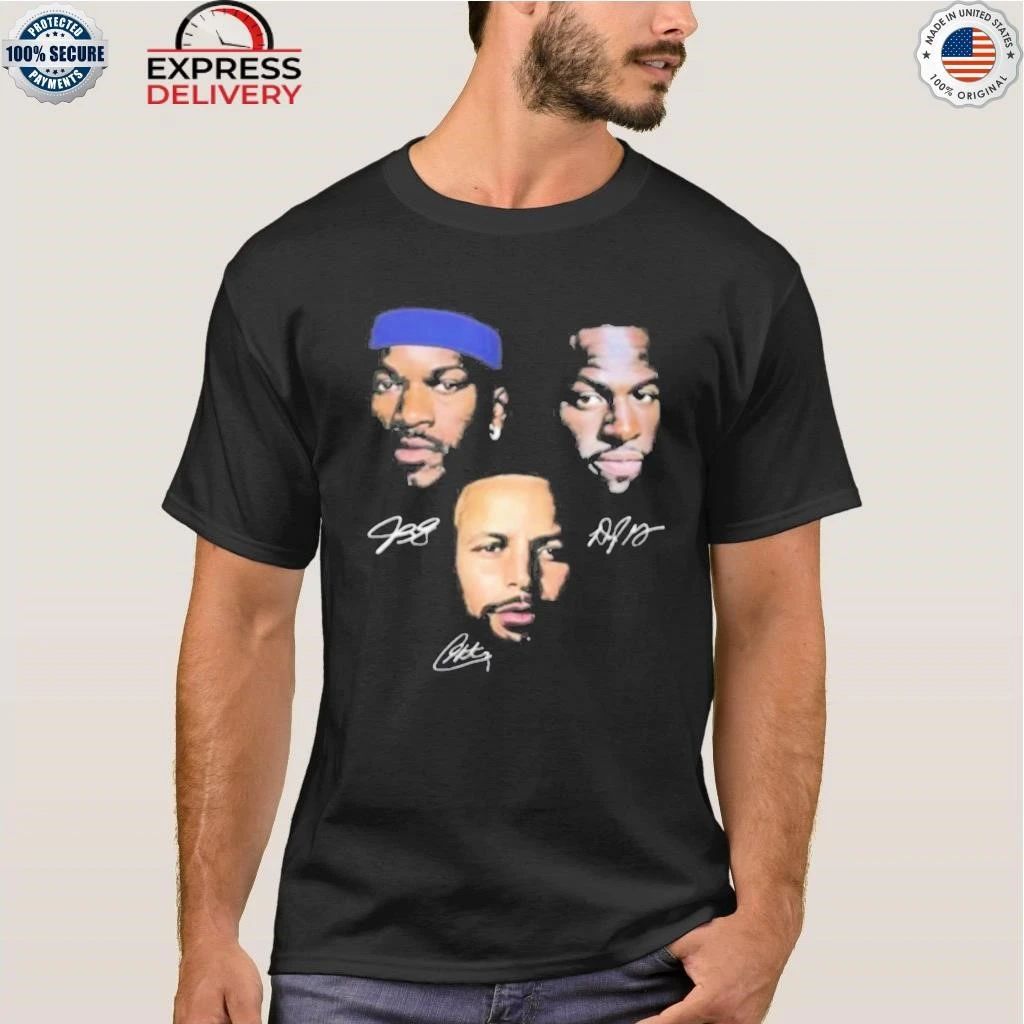 Brandin Podziemski Jimmy Butler Draymond Green Steph Curry Signature Shirt