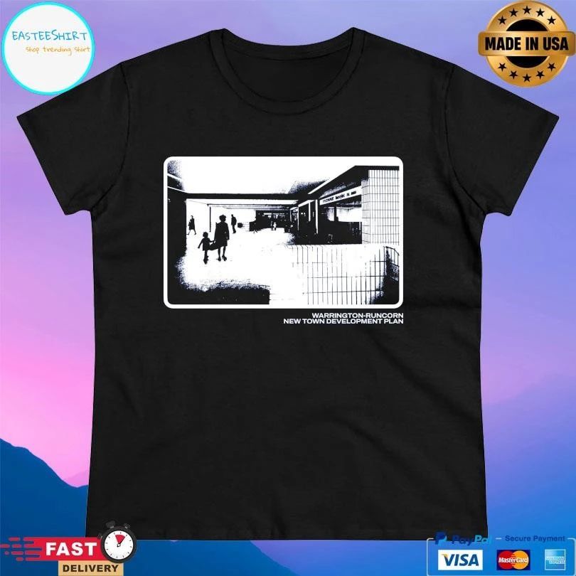 Castlefield Warrington-Runcorn New Town Development Plan T-shirts