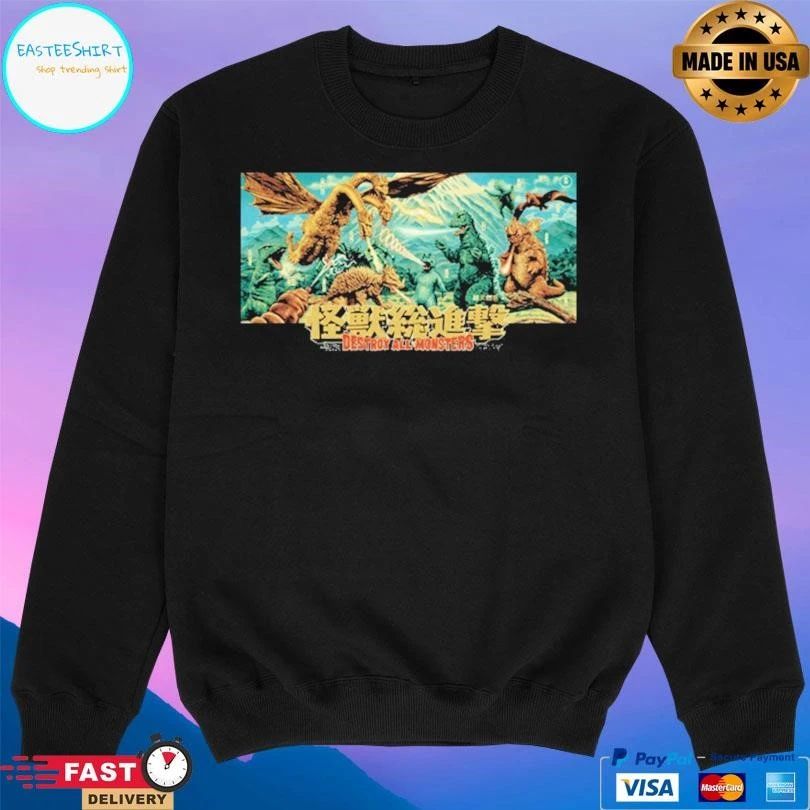Destroy All Monsters T-shirts