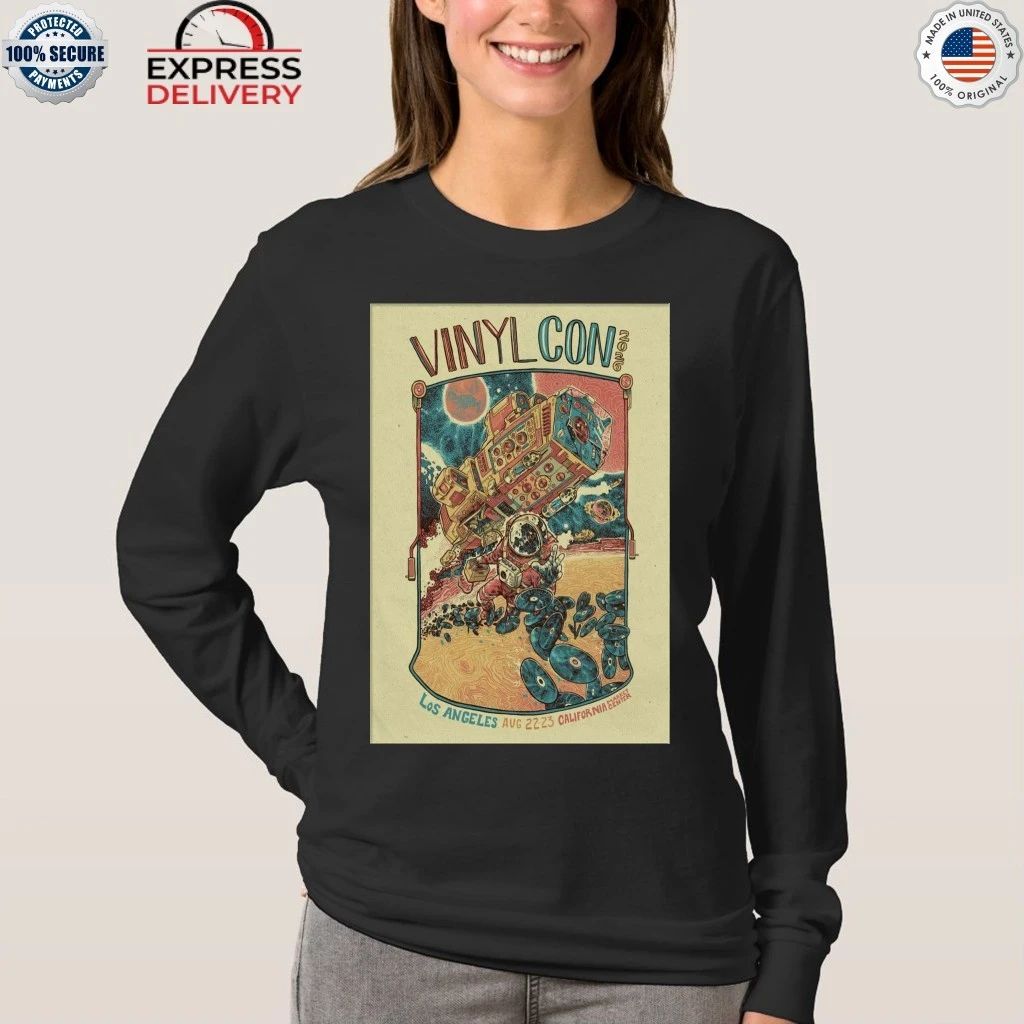Vinylcon In Los Angeles CA On Aug 22-23 2026 Shirt