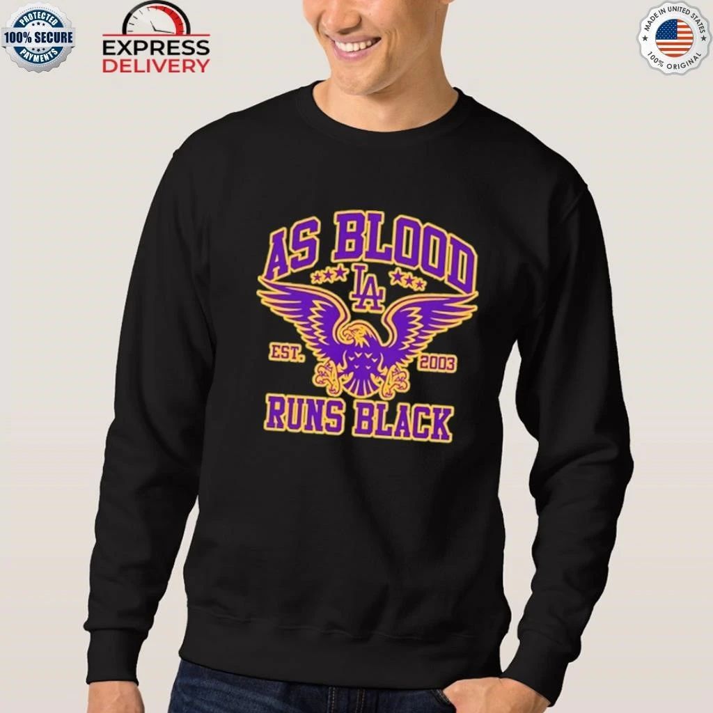 As Blood Runs Black Eagle Crest Shirt