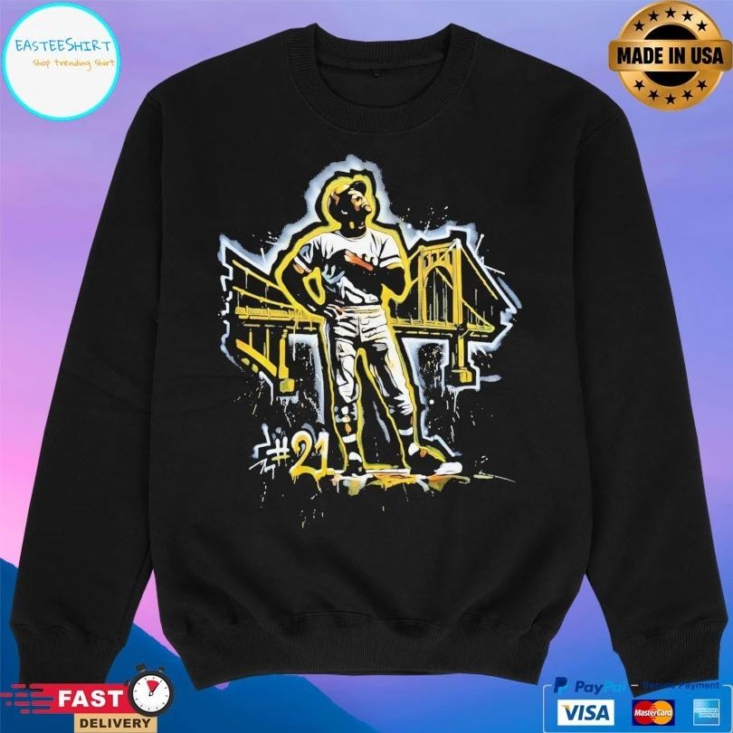 Pittsburgh Pirates Roberto Clemente Forever 21 T-shirts
