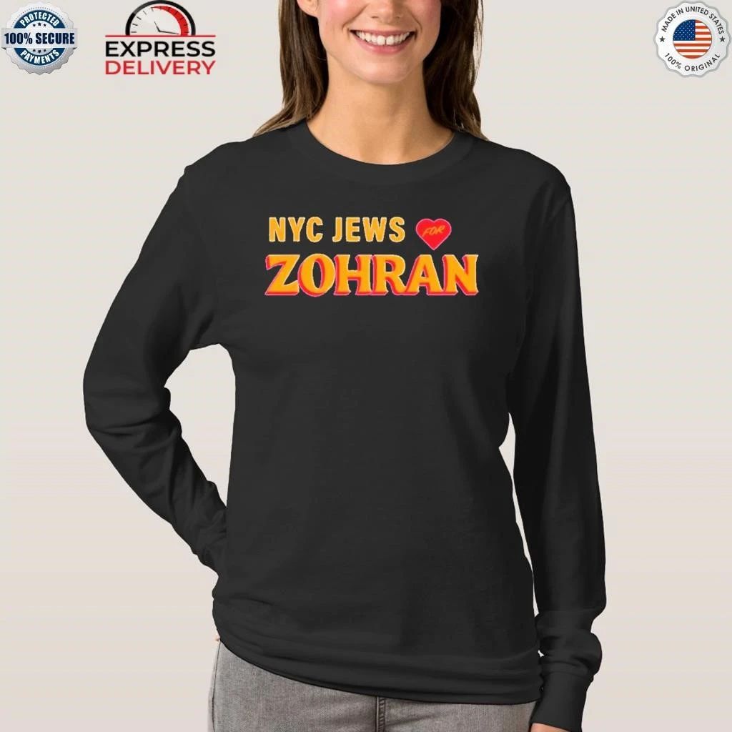 Nyc Jews For Zohran 2025 Shirt