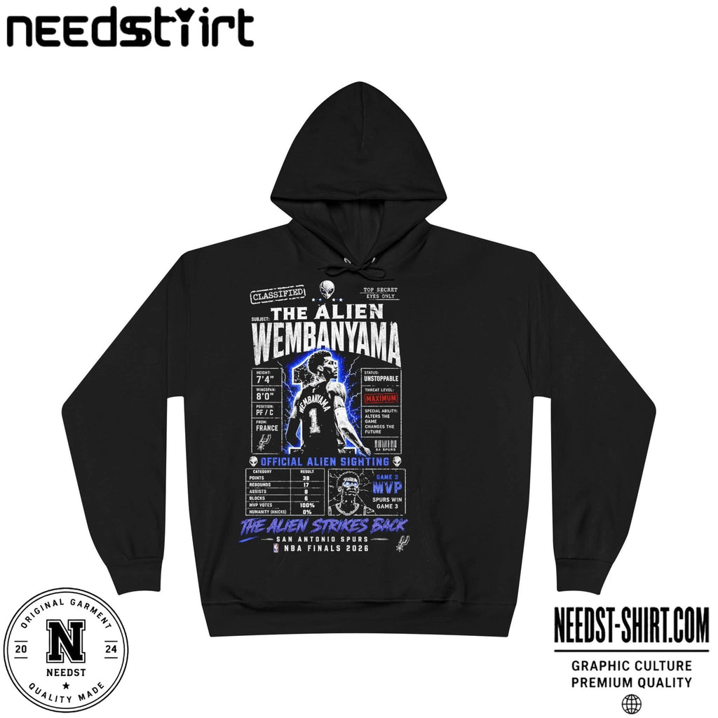 Victor Wembanyama Official Alien Sighting San Antonio Spurs Game 3 MVP NBA Finals 2026 Shirt