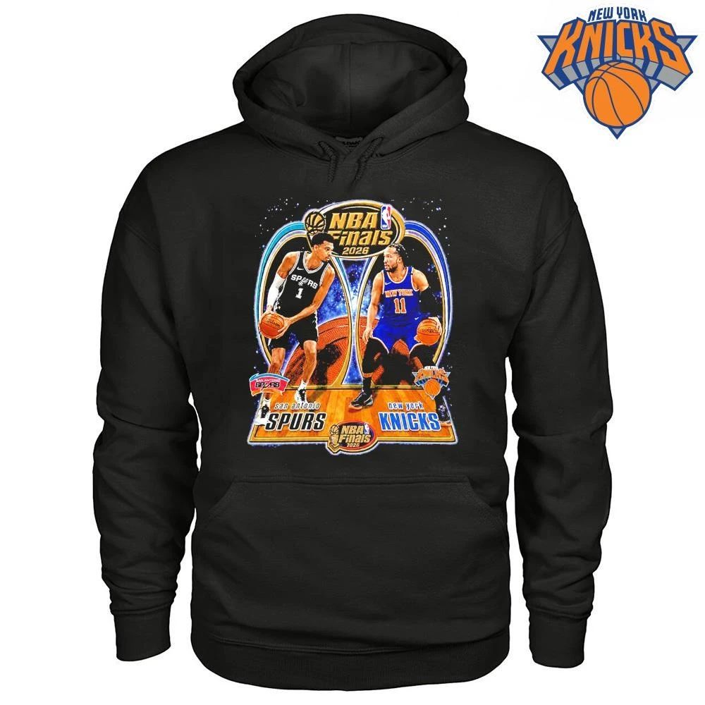 San Antonio Spurs vs New York Knicks NBA Finals 2026 Championship Shirt
