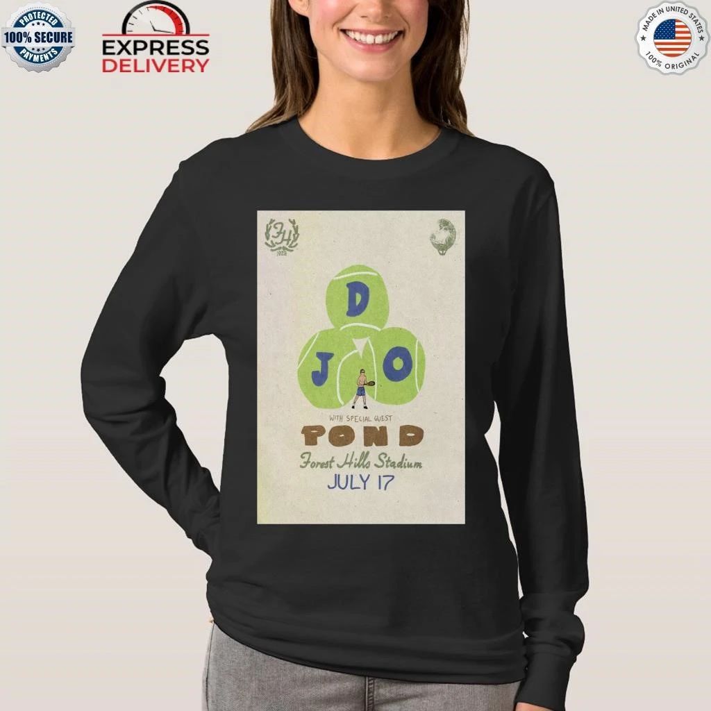 Djo, Pond Forest Hills Stadium in Forest Hills on 07 17 2026 Shirt