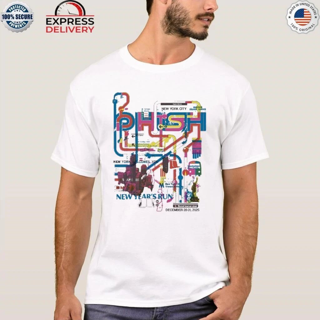 Phish New York NYC Dec 28-29 2025 Shirt