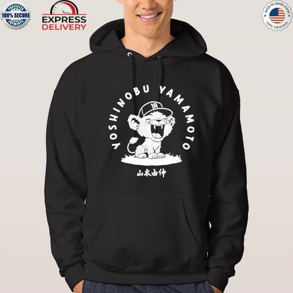 Yoshinobu Yamamoto Baby Lion Los Angeles Dodgers Shirt