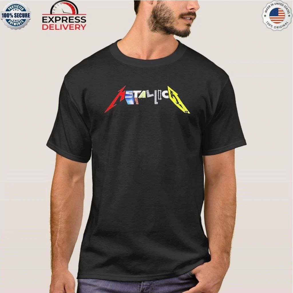 Metallica Mixed Era Logo 2025 Shirt