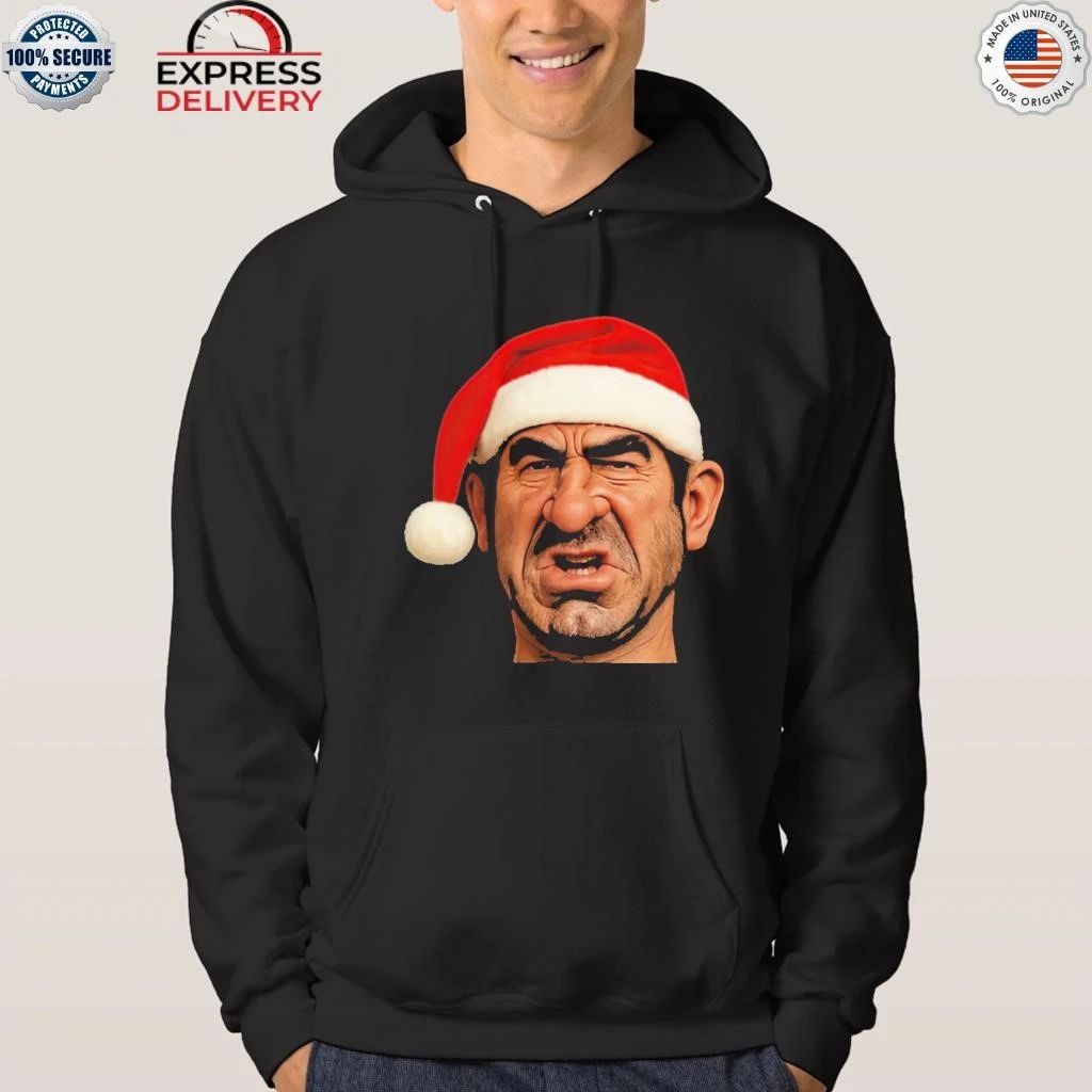 Eric Cantona Spitting Image Christmas Shirt
