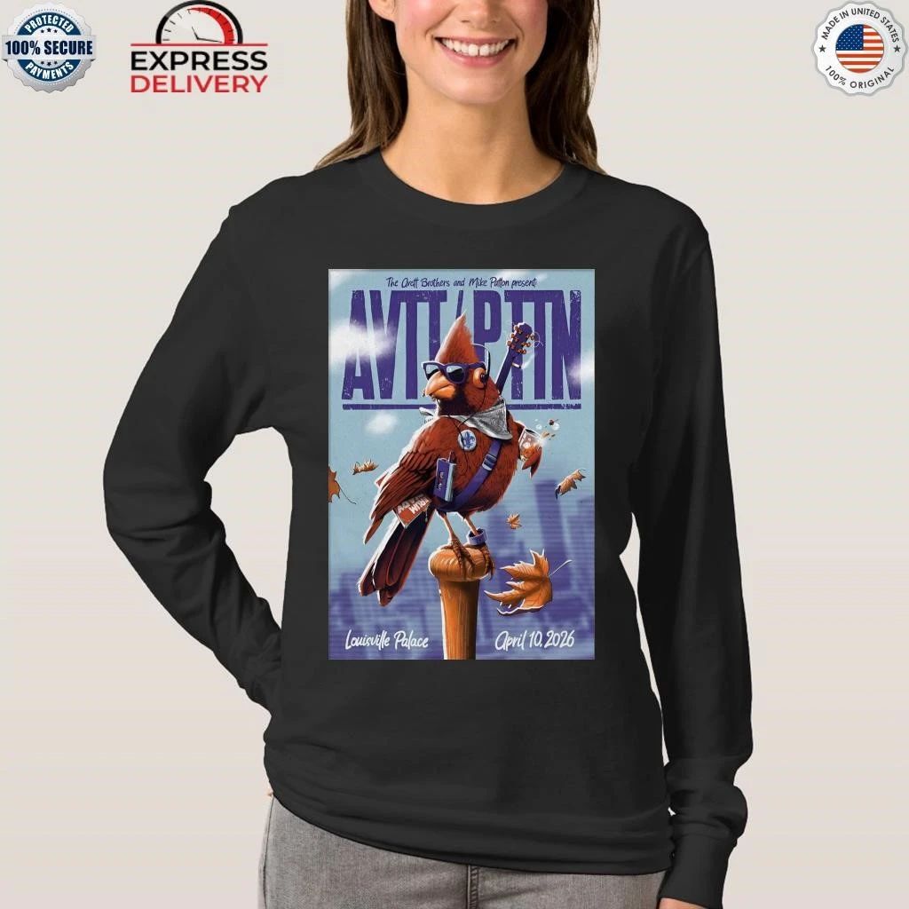 The Avett Brothers Louisville KY On Apr 10 2026 Tour Shirt