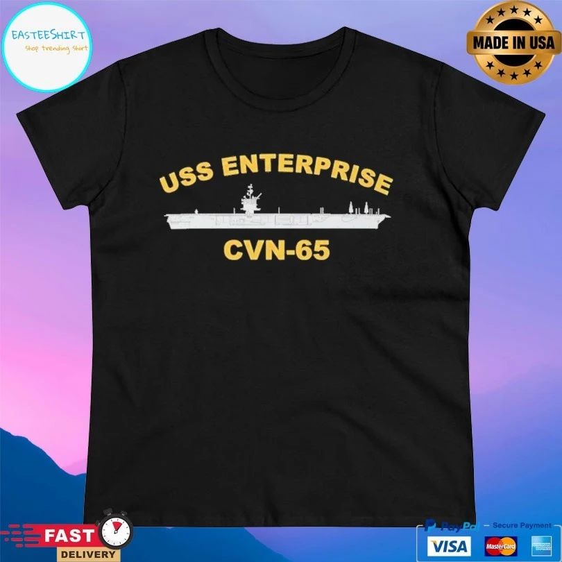 USS Enterprise Cvn-65 Ship T-shirt