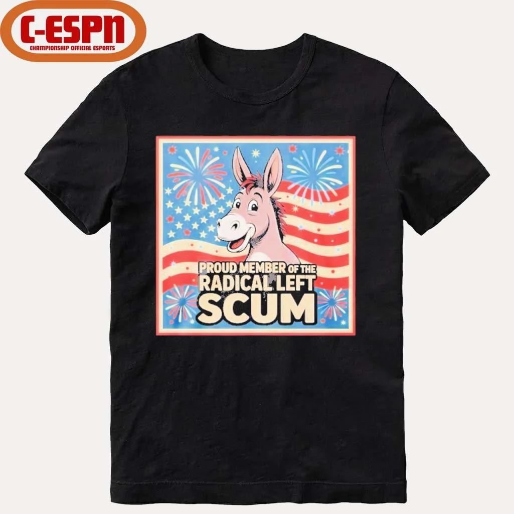 Donkey Radical Left Scum T-Shirt