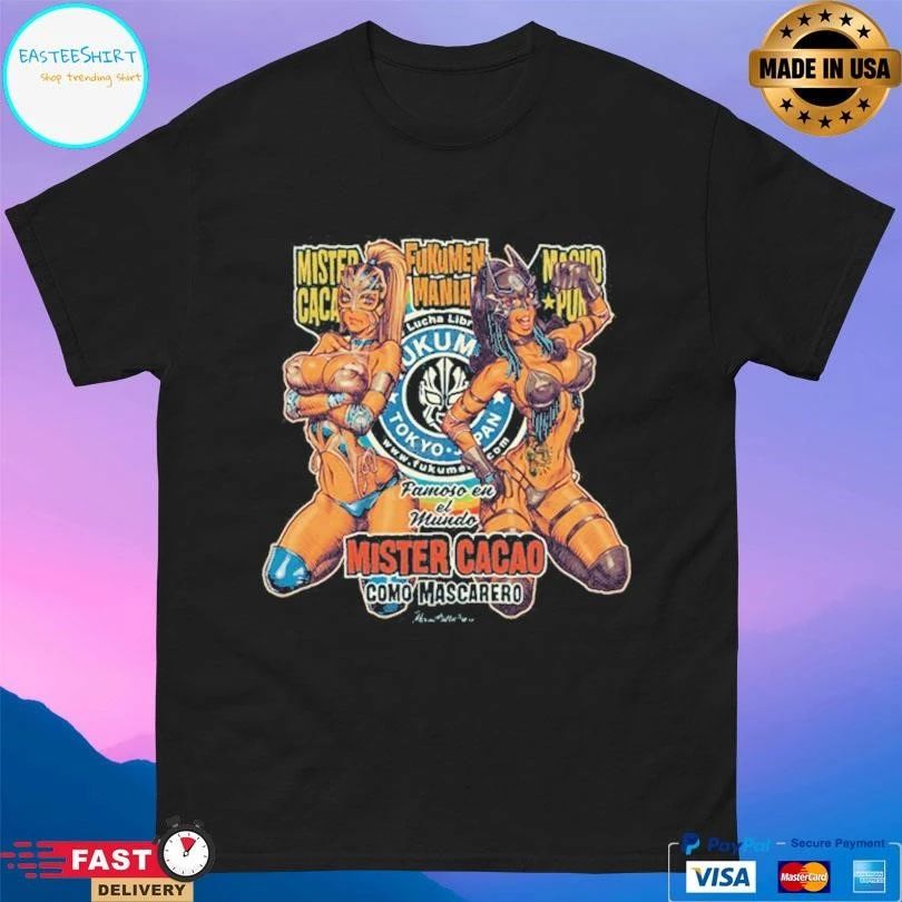 Mister Cacao X Rockin’ Jelly Bean Como Mascarero T-shirts